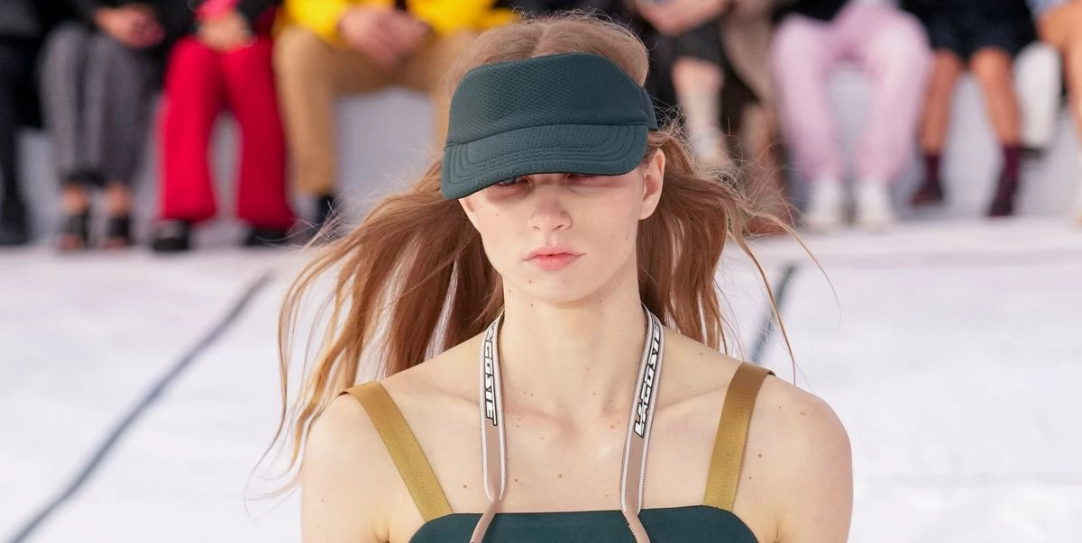 Visors Sales Shop -Visors Sales Shop model walks the runway during the lacoste womenswear spring news photo 1653585548